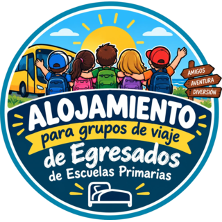 Logo: alojamiento para grupos de viaje de egresados de escuelas primarias